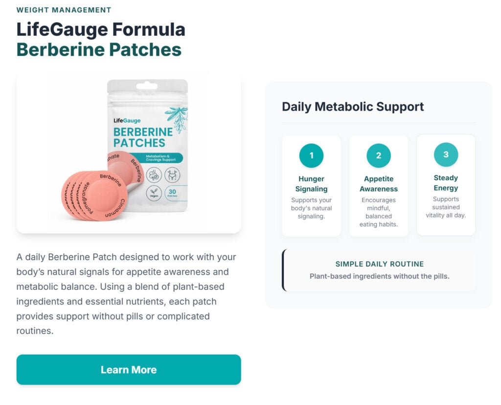Life Gauge Berberine Patches - Scam or Legit? Investigation 1 1 18
