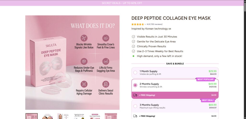 Skulta Eye Mask EXPOSED: Scam or Legit? Investigation 1 1 24