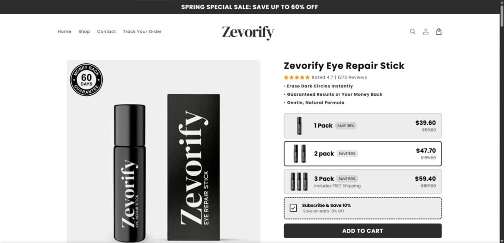 Zevorify Eye Repair Stick EXPOSED: Scam or Legit? Review 1 1 29