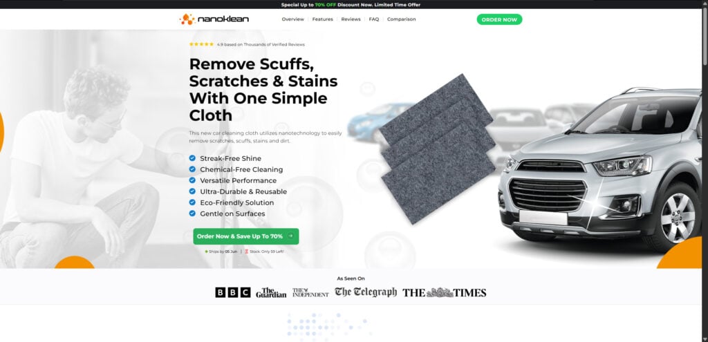 NanoKlean Scratch Remover Cloth EXPOSED: Scam or Legit? Investigation 1 1 35