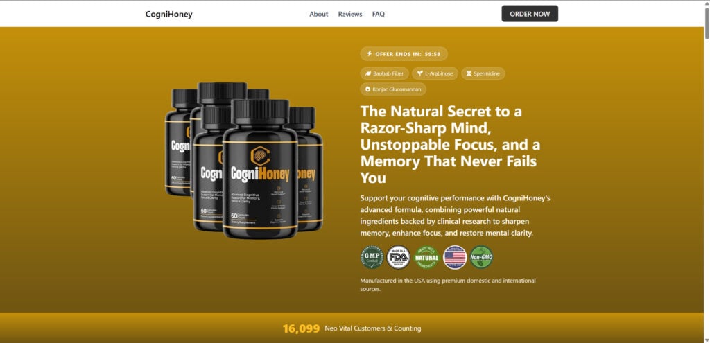 CogniHoney Supplement EXPOSED - Scam or Legit? Investigation 1 1 4