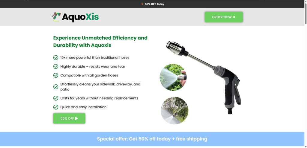 Aquoxis Pressure Washer - Scam or Legit? Read This NOW 1 1 52