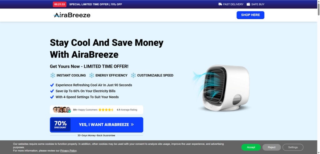 AiraBreeze AC EXPOSED: Scam or Legit? The Truth Explained 1 1 92