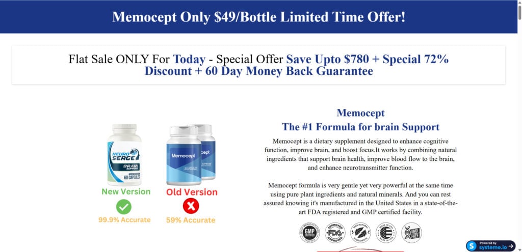 Memocept Supplement - Legit Brain Support or SCAM? Read This 1 1 96