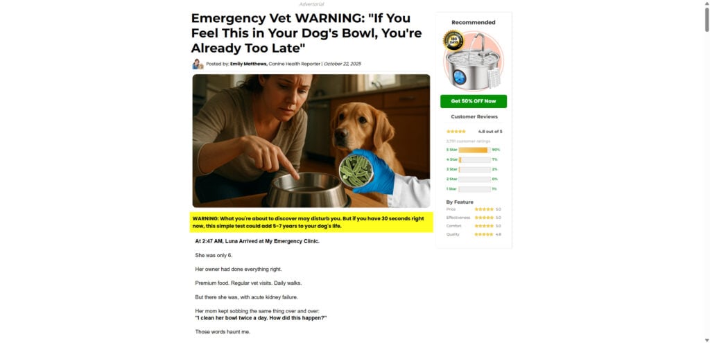 VetiFlow Dog Fountain Exposed: Fear Marketing or Real Pet Product? 2 2 14