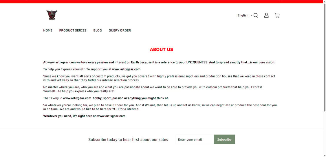 Artixgear.com EXPOSED - Scam or Legit? Full Investigation 1 Artixgear.com scam