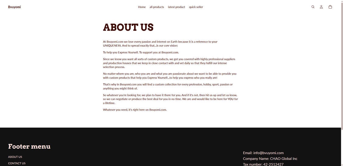 Bvuyomi.com EXPOSED - Shopping Scam or Legit Store? Investigation 1 Bvuyomi.com scam