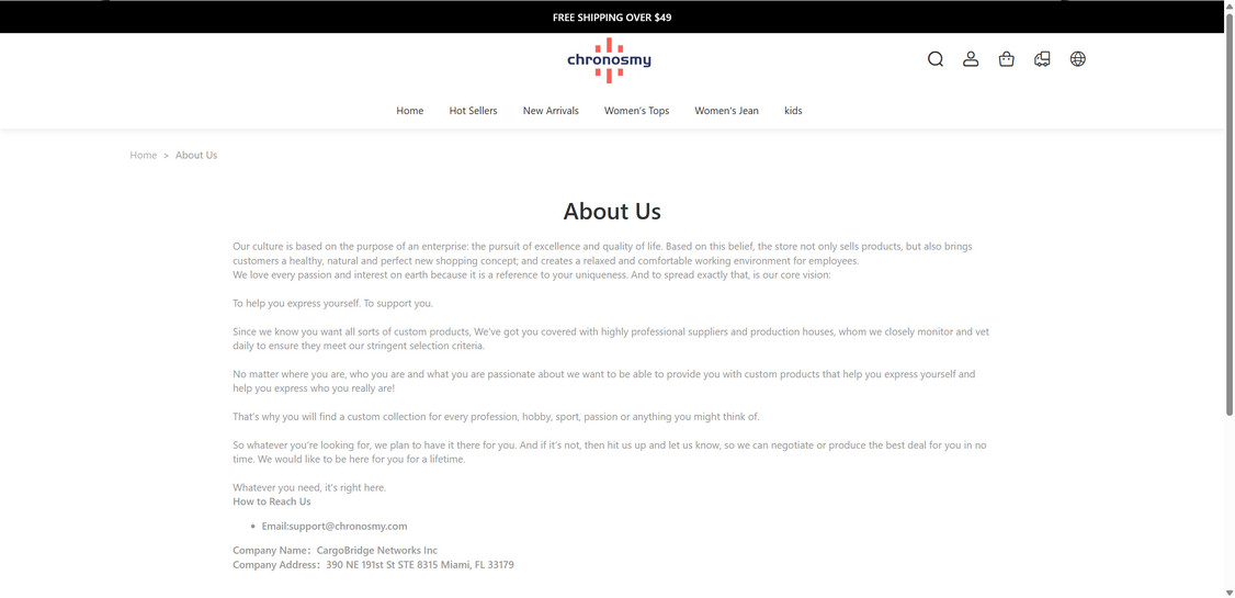 Chronosmy.com scam 1