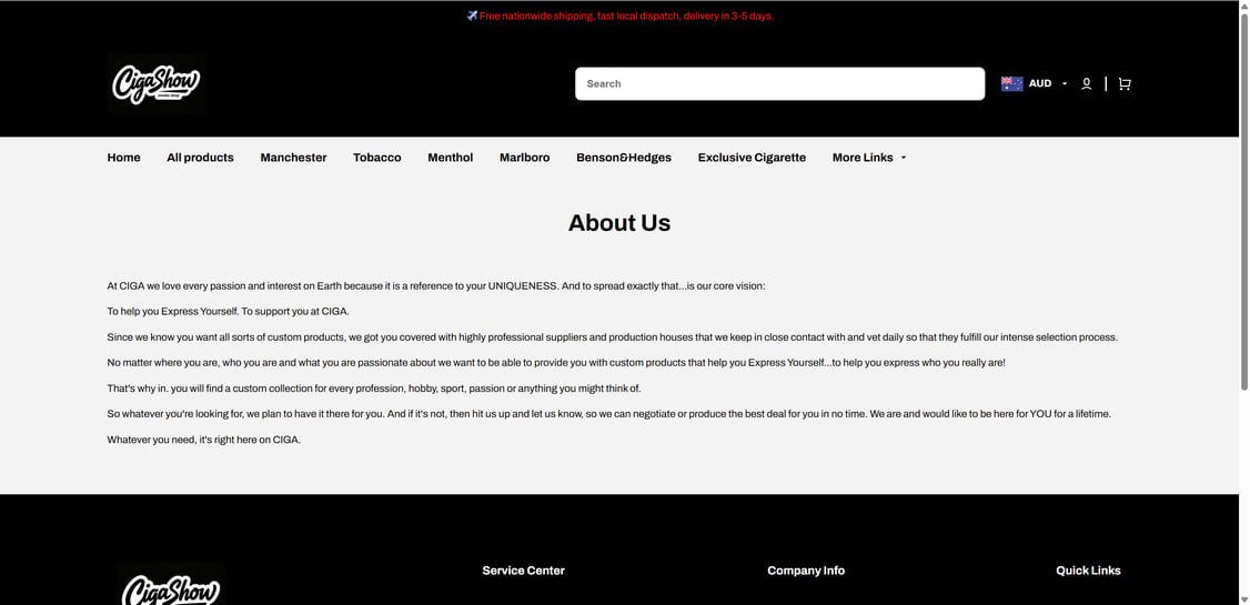 Cigaclub.com EXPOSED - Shopping Scam or Legit Store? Investigation 1 Cigaclub.com scam