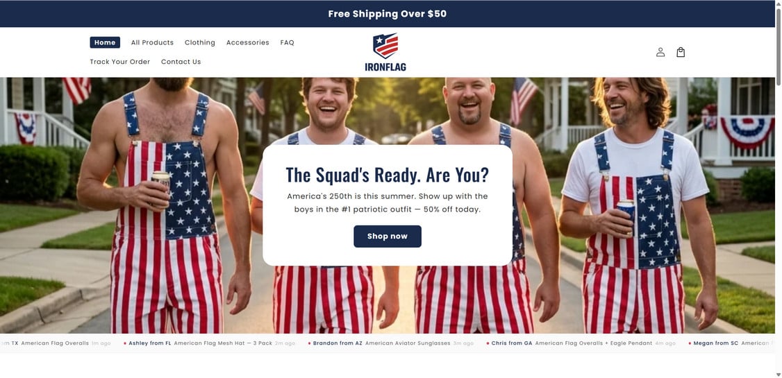 Ironflag.shop EXPOSED - Scam or Legit? Full Investigation 1 Ironflag.shop scam