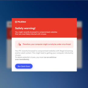 MCAFEE SCAM
