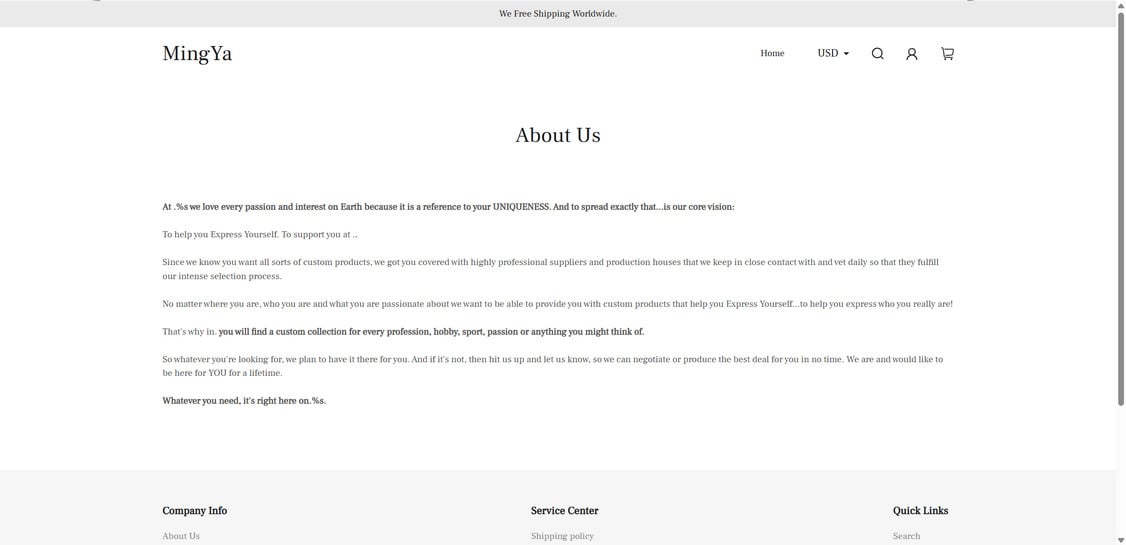 Mingyashop.com EXPOSED - Scam or Legit? Full Investigation 1 Mingyashop.com scam