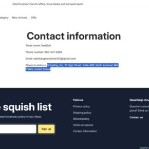 Needough.shop scam 3