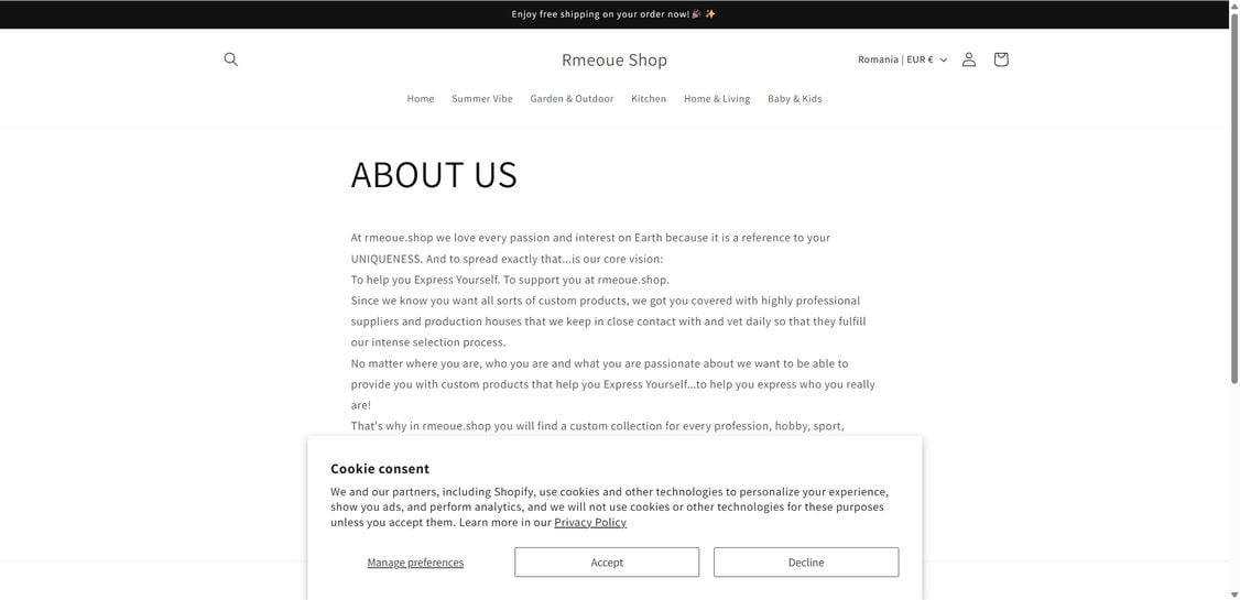 Rmeoue.shop EXPOSED - Shopping Scam or Legit Store? Investigation 1 Rmeoue.shop scam