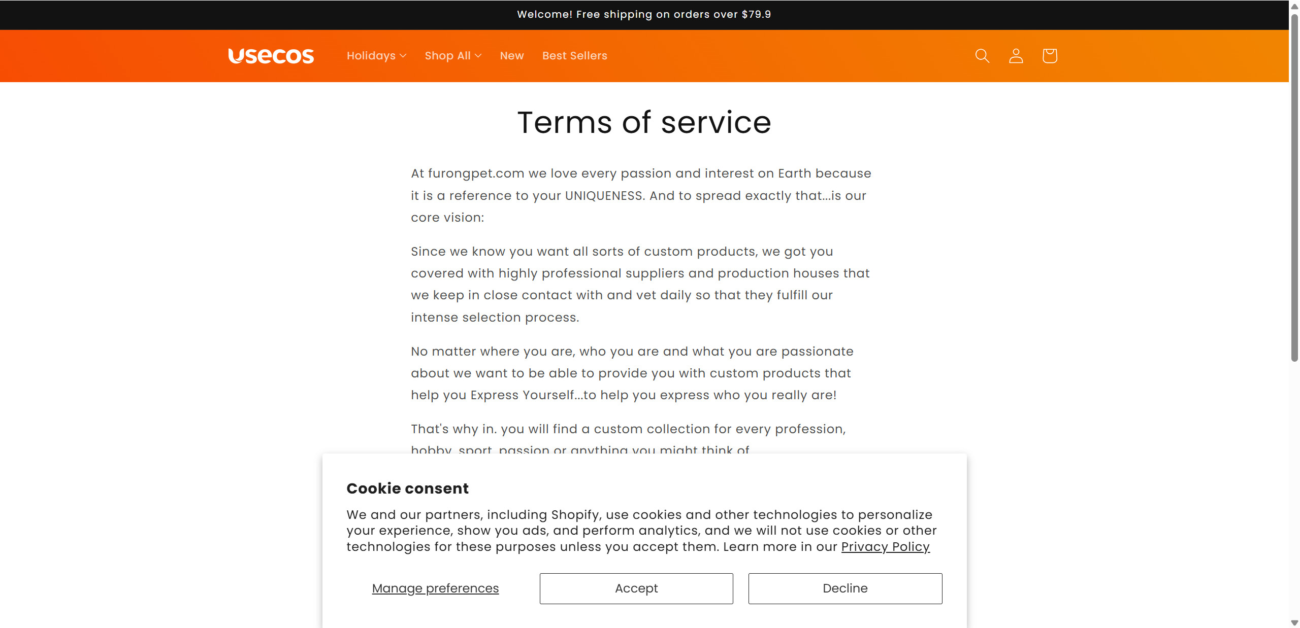 Usecos.com scam 1