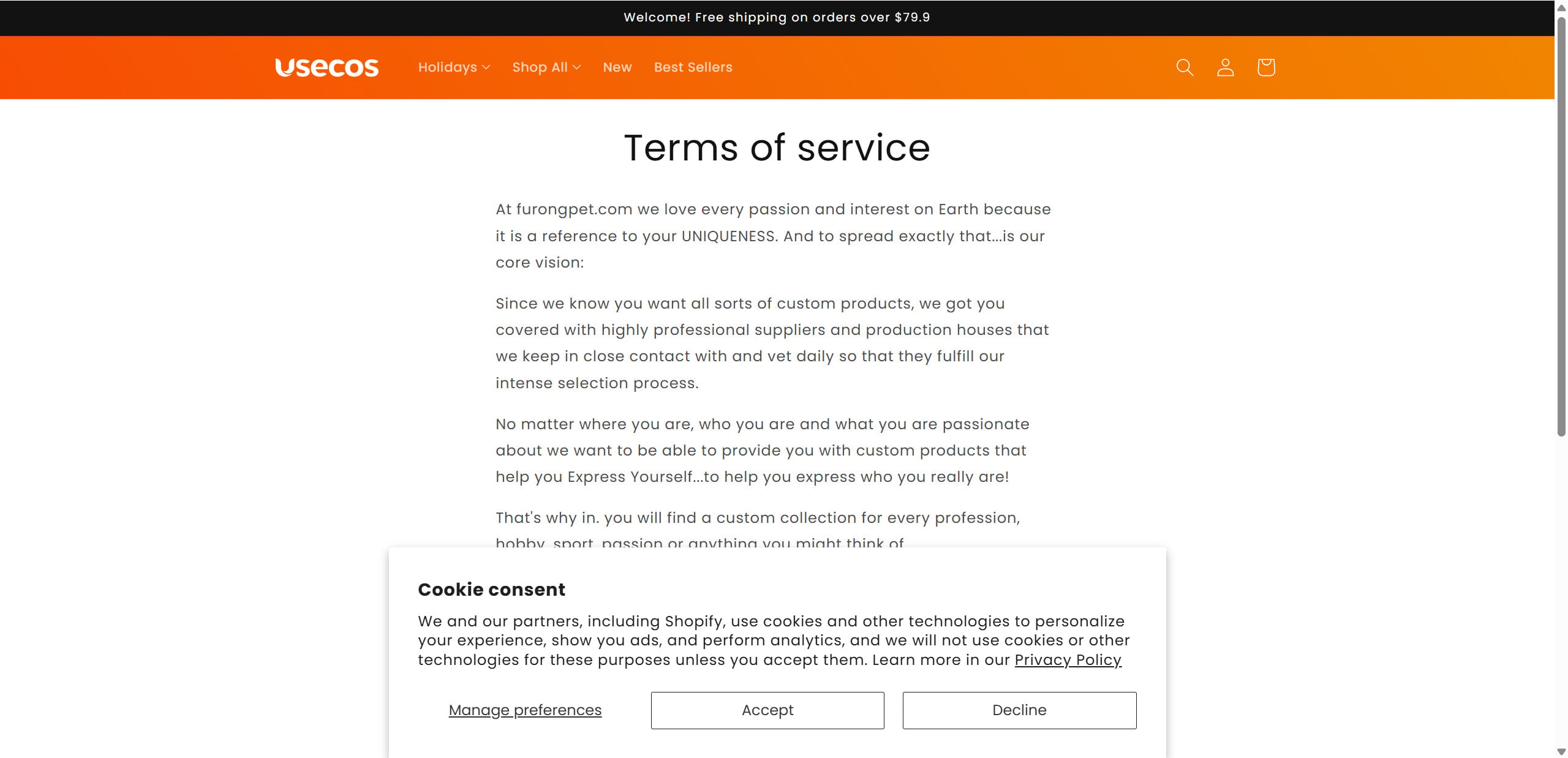 Usecos.com EXPOSED - Shopping Scam or Legit Store? Investigation 1 Usecos.com scam