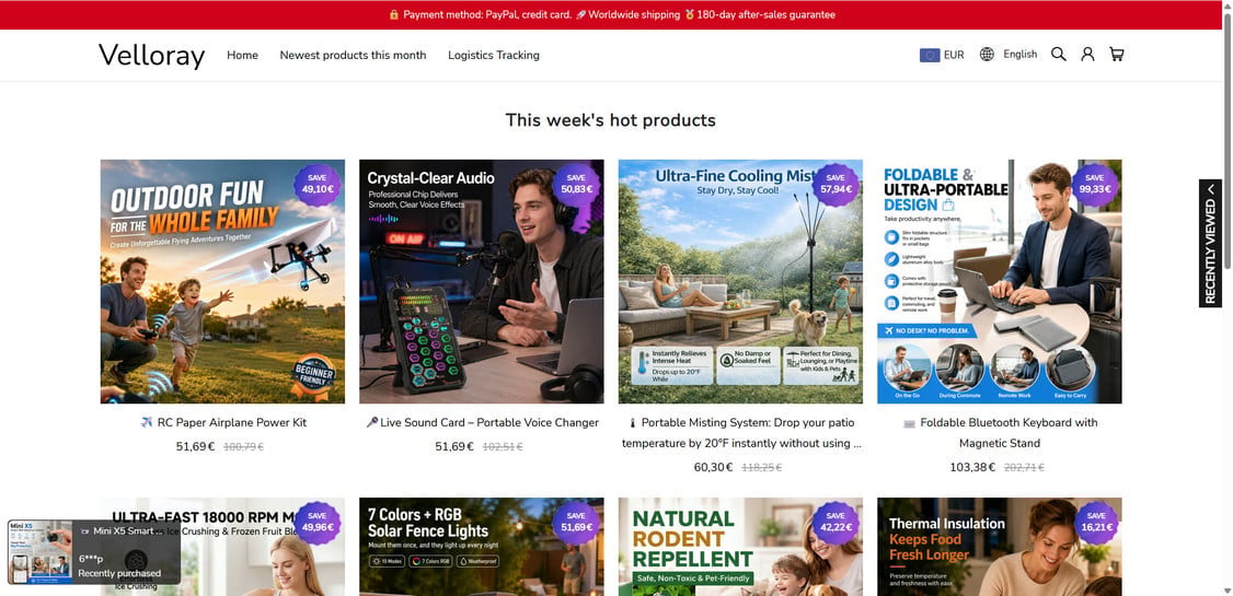 Velloray.com scam 3