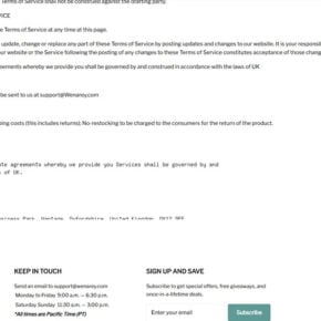 Wenarey.com scam 1