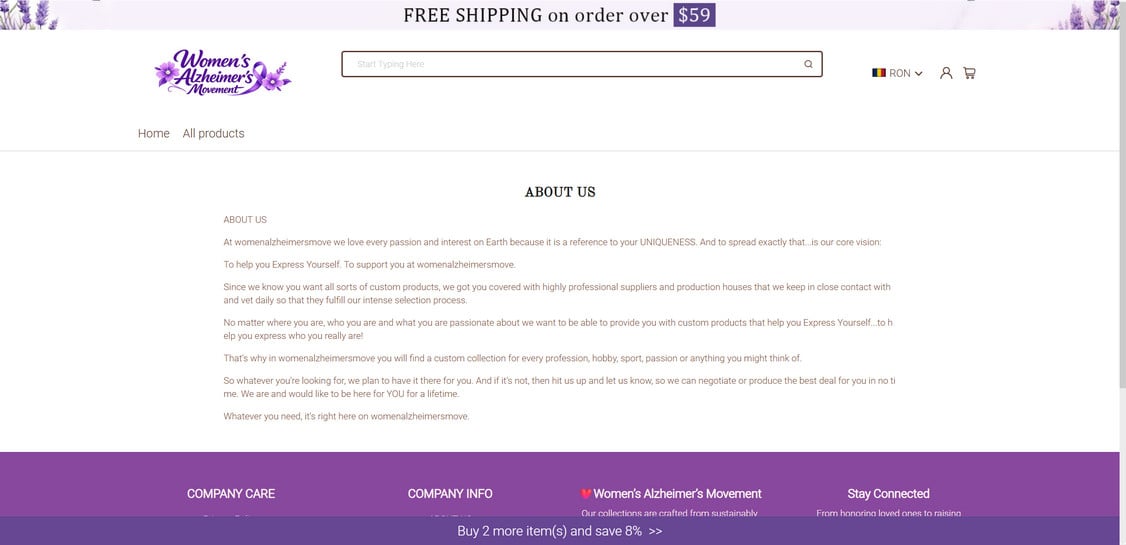 Womenalzheimersmovement.com EXPOSED - Scam or Legit? Full Investigation 1 Womenalzheimersmovement.com scam
