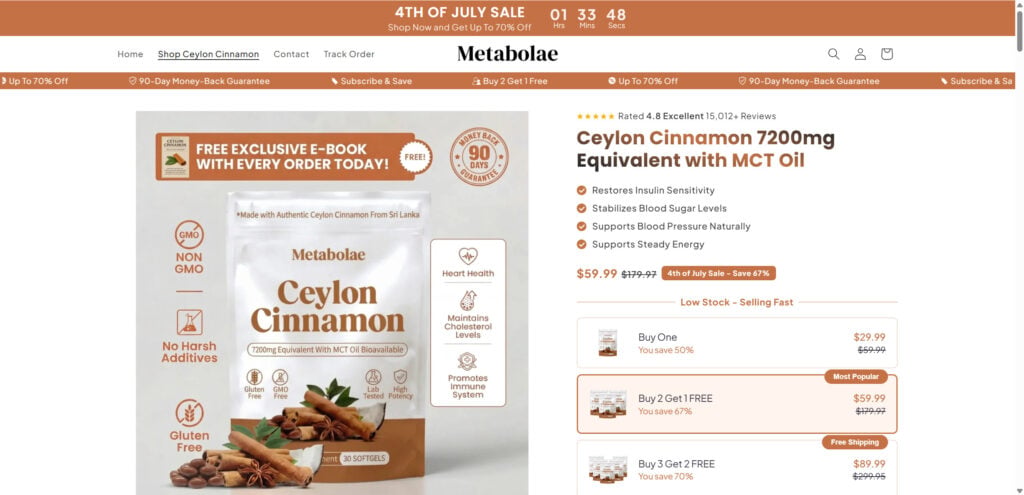 Metabolae Ceylon Cinnamon - Scam or Legit? Read This NOW 1 1 2
