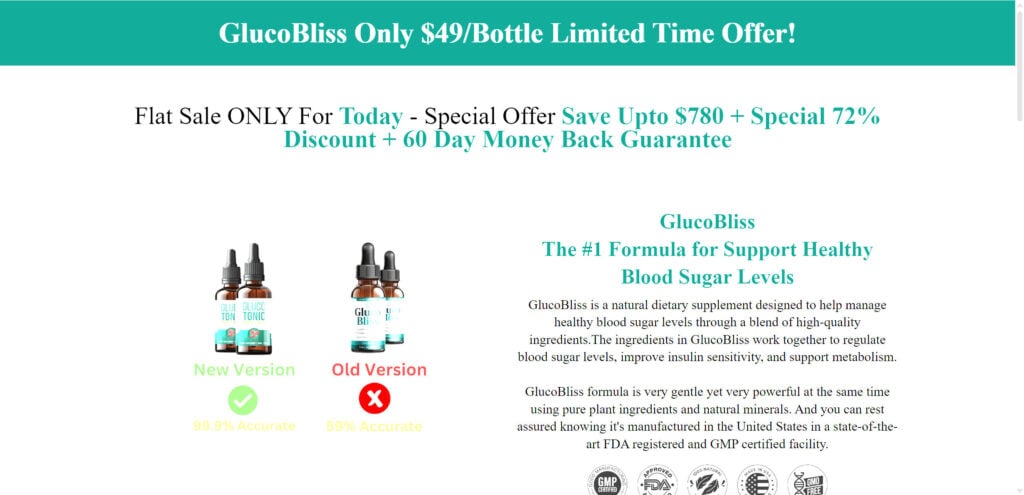 Gluco Bliss Drops Supplement- Scam or Legit? Read This NOW 1 1 36