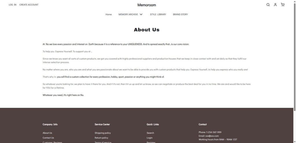 Memoroom.store EXPOSED - Scam or Legit? Investigation 1 1 44