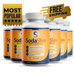 SodaSlim weight loss supplement six-bottle package