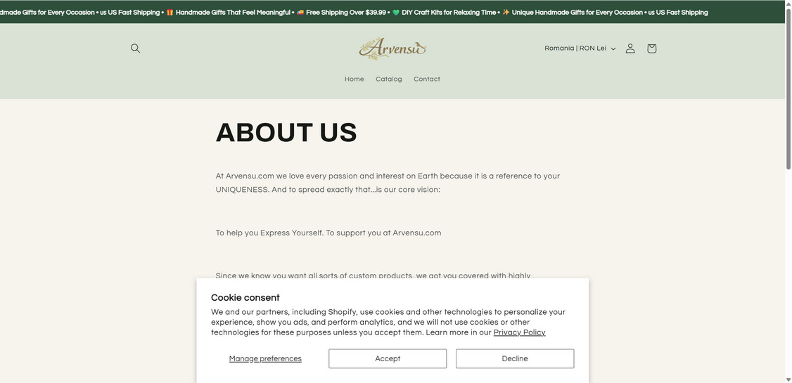 Arvensu.com scam 1