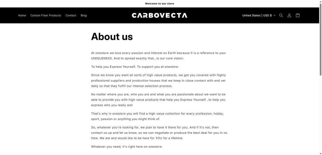 Carbovecta.com EXPOSED - Shopping Scam or Legit Store? Investigation 1 Carbovecta.com scam