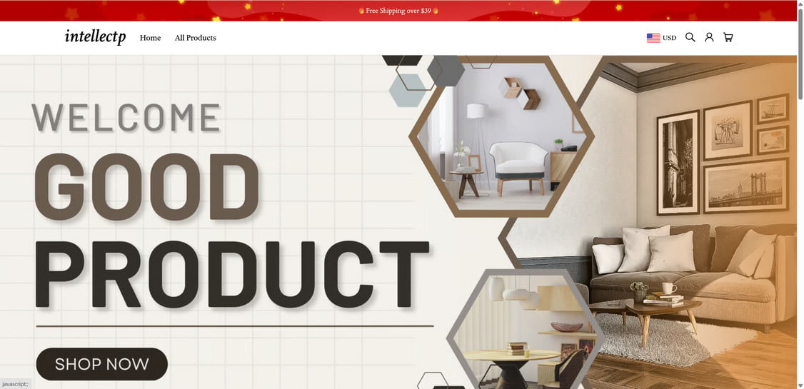Intellectp.com EXPOSED - Shopping Scam or Legit Store? Investigation 1 Intellectp.com scam
