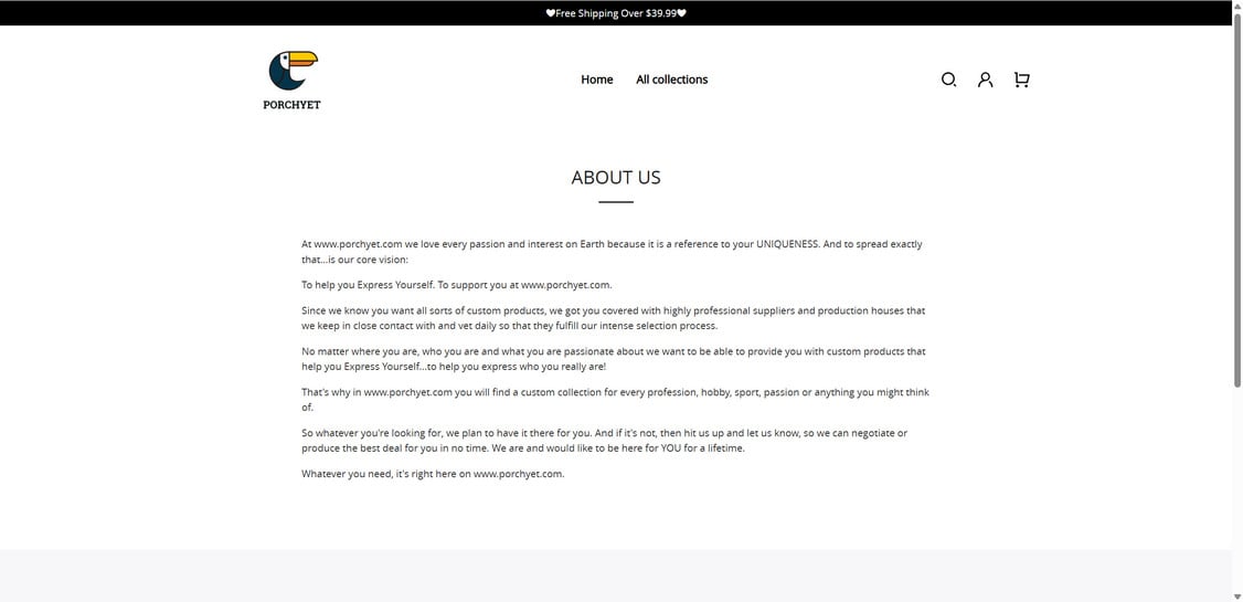 Porchyet.com EXPOSED - Shopping Scam or Legit Store? Investigation 1 Porchyet.com scam