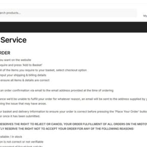 SportyVibeClothing.com scam 1