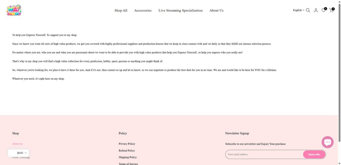 Wasquishy.com EXPOSED - Shopping Scam or Legit Store? Investigation 1 Wasquishy.com scam