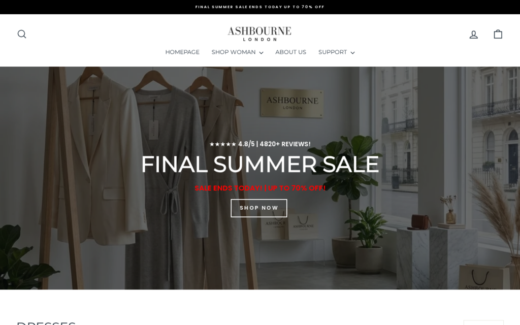 Ashbourne-london.com EXPOSED: Shopping Scam or Legit Store? 1 Ashbourne-london.com scam