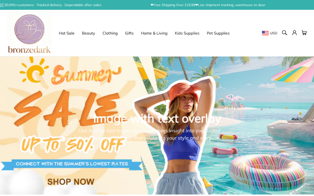 Bronzedark.com EXPOSED: Shopping Scam or Legit Store? 1 Bronzedark.com scam