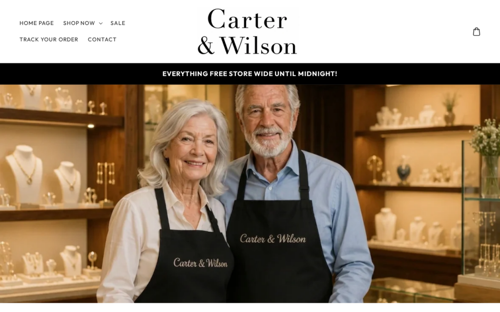 Carterandwilson.com EXPOSED: Shopping Scam or Legit Store? 1 Carterandwilson.com scam