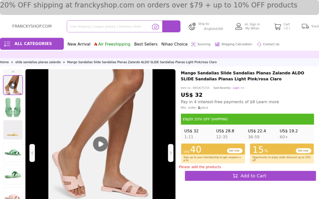 Franckyshop.com scam