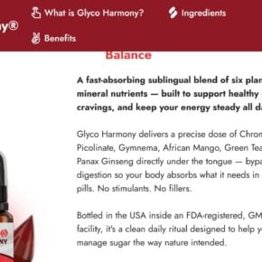 glyco harmony drops
