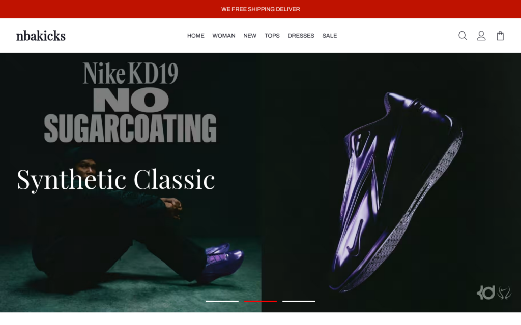 Nbakicksonline.com EXPOSED: Shopping Scam or Legit Store? 1 Nbakicksonline.com scam