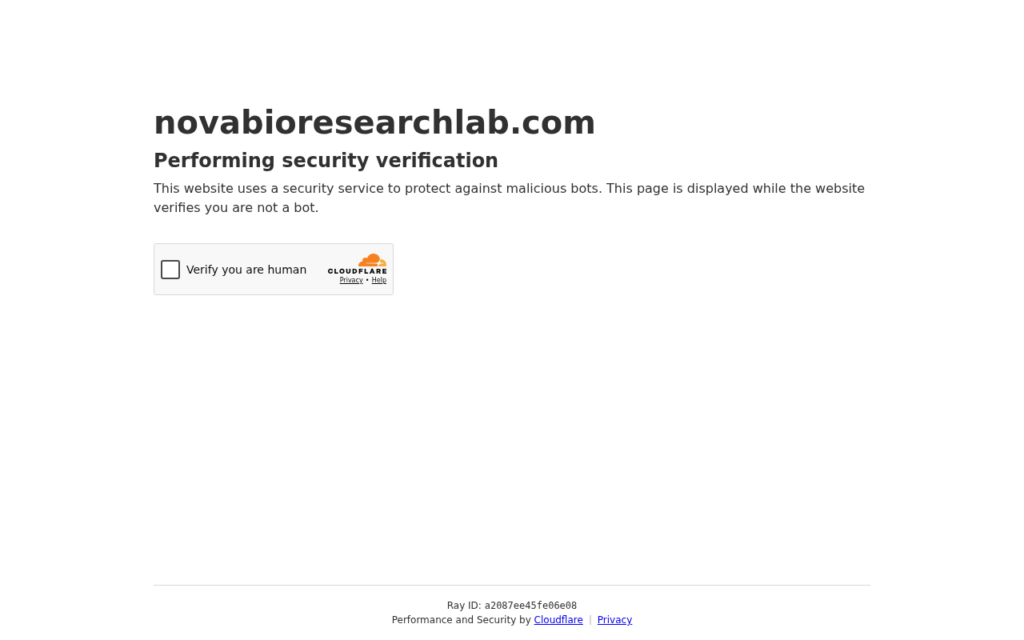Is Novabioresearchlab.com Legit? Before Checkout 1 Novabioresearchlab.com scam