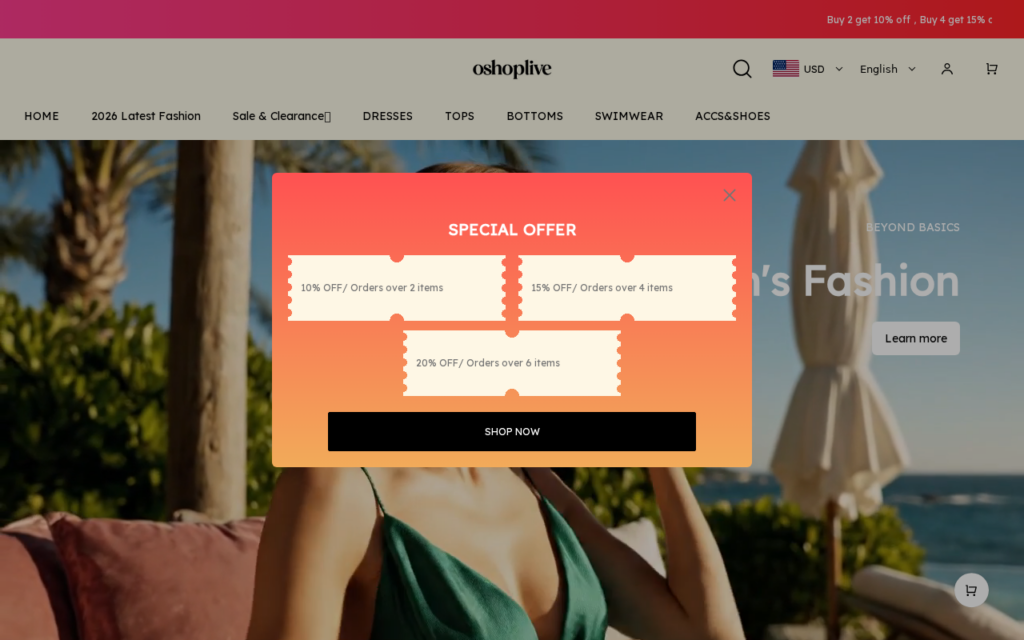 Oshoplive.com EXPOSED - Shopping Scam or Legit Store? Investigation 1 Oshoplive.com scam