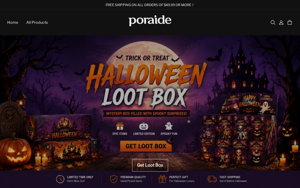 Poraide.com EXPOSED - Shopping Scam or Legit Store? Investigation 1 Poraide.com scam