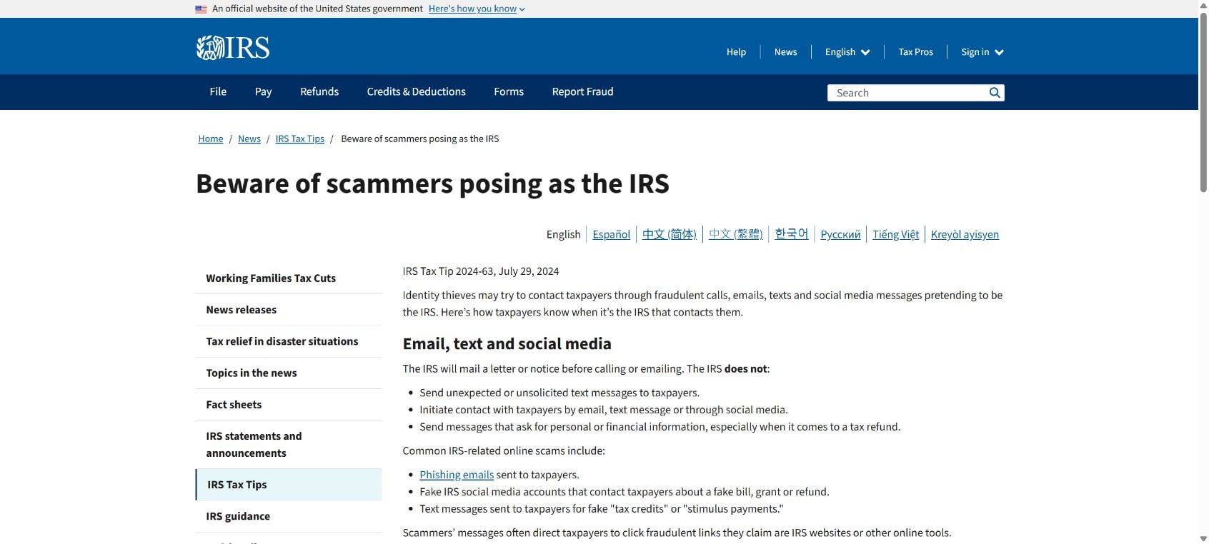 United Tax Consultants Scam Calls: The Fake Tax Relief Robocall Trap Explained 1 IRS official warning about scammers posing as the IRS
