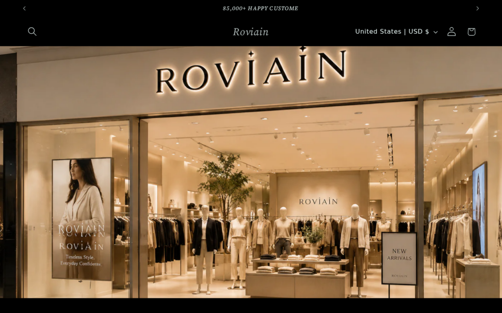Roviain.com EXPOSED - Shopping Scam or Legit Store? Investigation 1 Roviain.com scam
