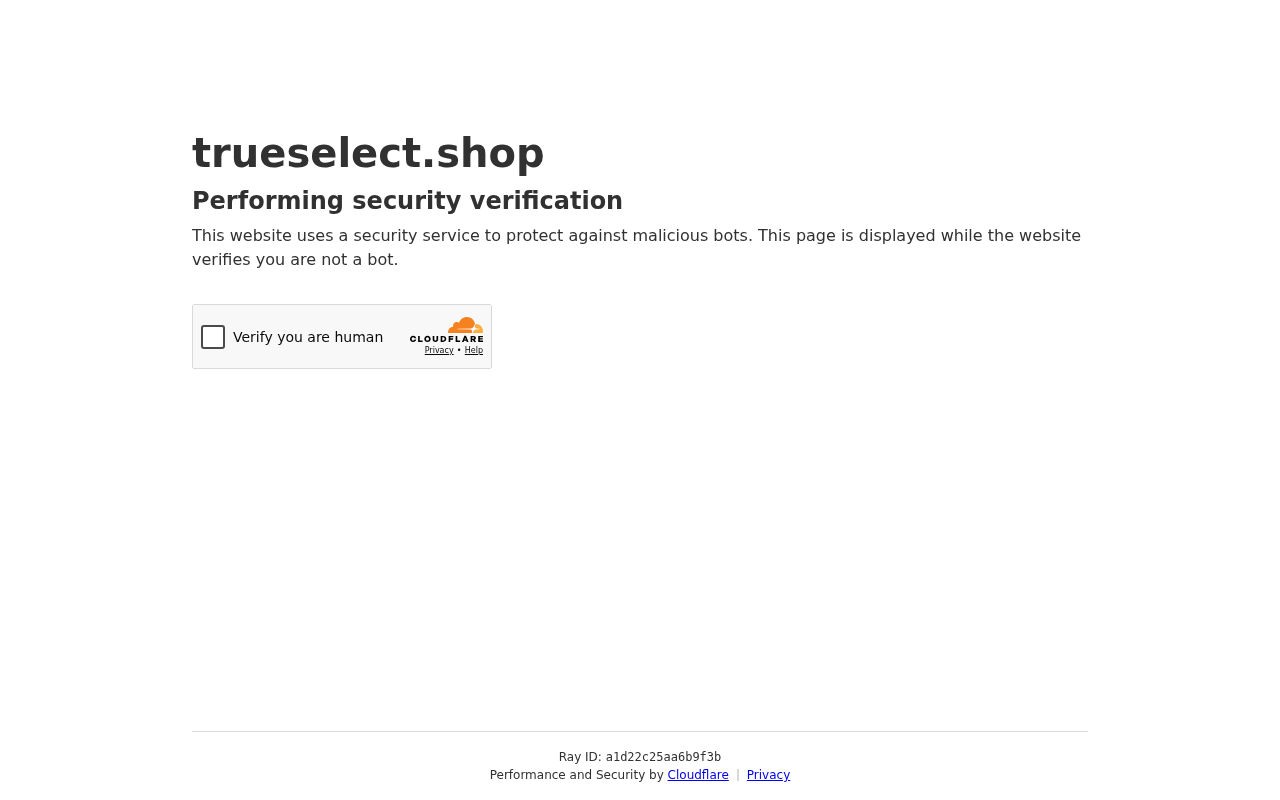 Trueselect.shop scam
