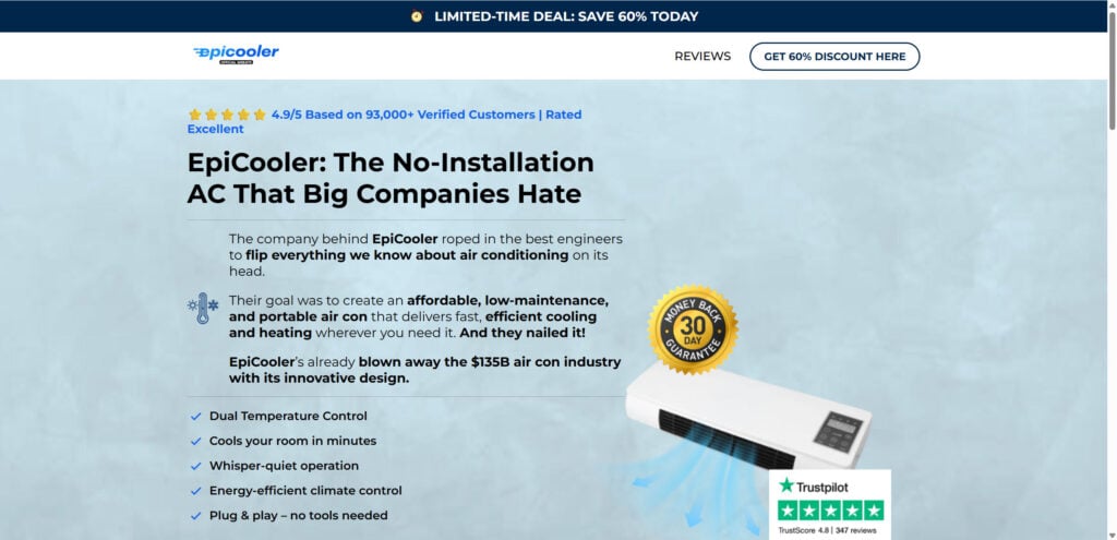 EpiCooler Portable AC EXPOSED - Do Not Order Before Reading This 2 1 14