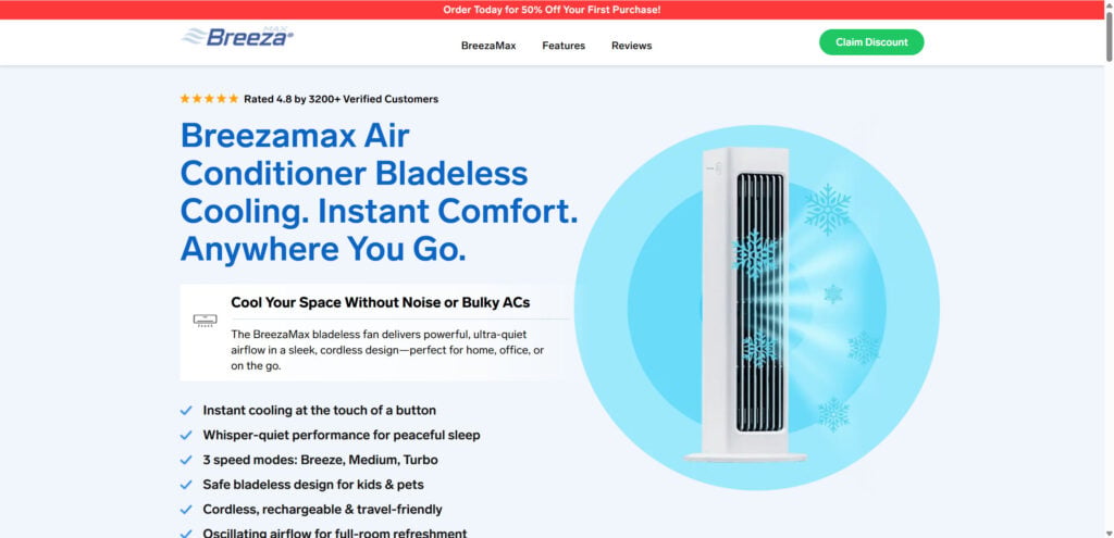 BreezaMax Portable AC EXPOSED - Scam or Legit? Read THIS 1 1 15