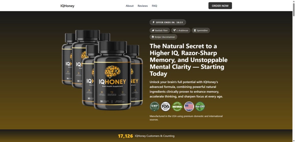 IQ Honey Supplement EXPOSED – Scam or Legit? Read This FIRST 1 1 31