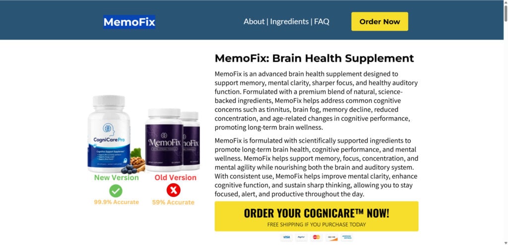 MemoFix Supplement EXPOSED – Real or Fake? Read This 1 1 40