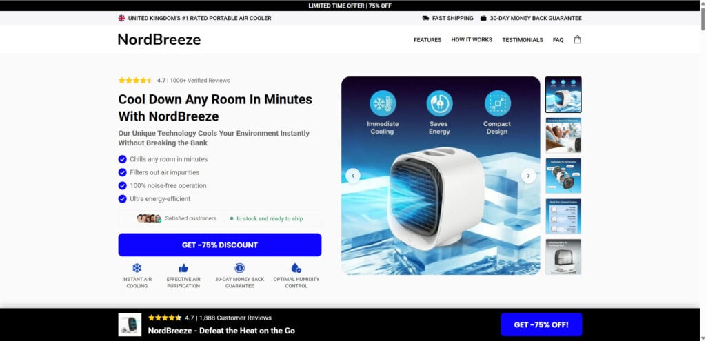 NordBreeze Portable AC EXPOSED: Scam or Legit? Read This 1 1 5